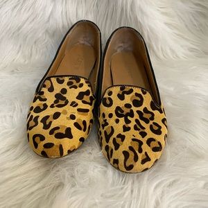 J. Crew Animal Print Flats